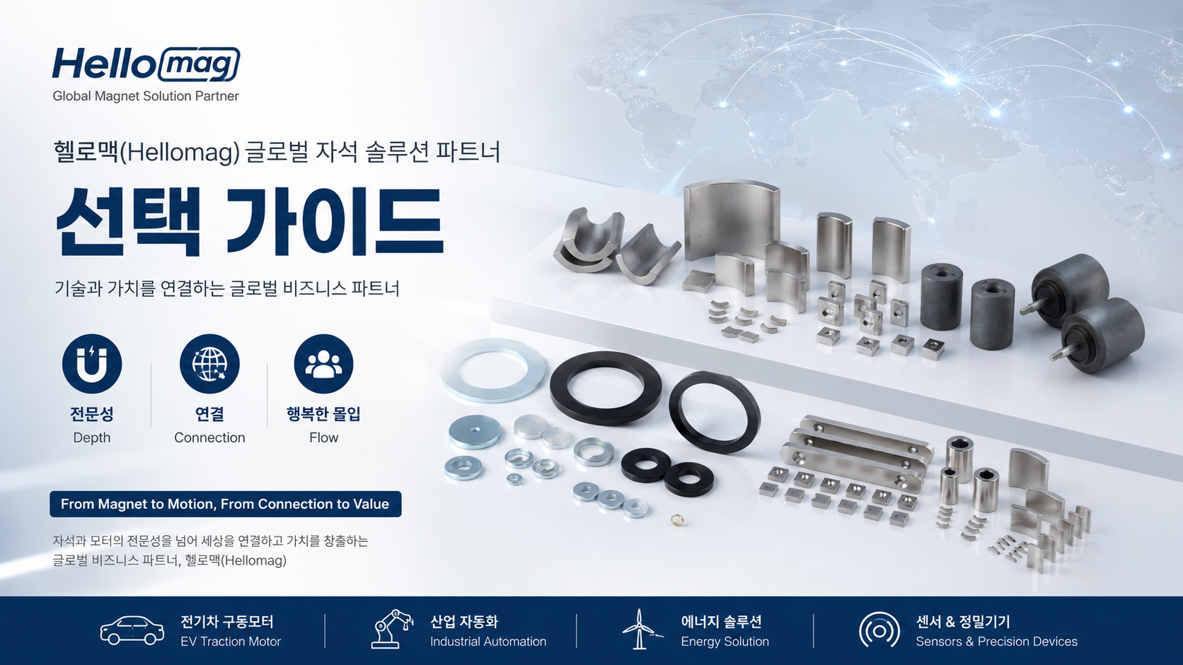 헬로맥(Hellomag) 글로벌 자석 솔루션 파트너 선택 가이드